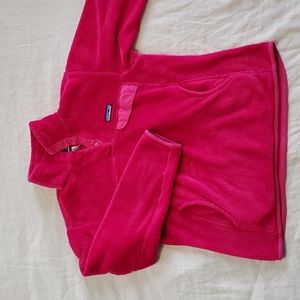 Patagonia Pink Fluffy Synchilla Sweater | Women's Size Medium (M)